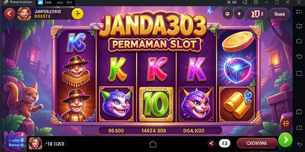 Tampilan menarik dari gameplay Slot JANDA303 yang mengasyikkan.