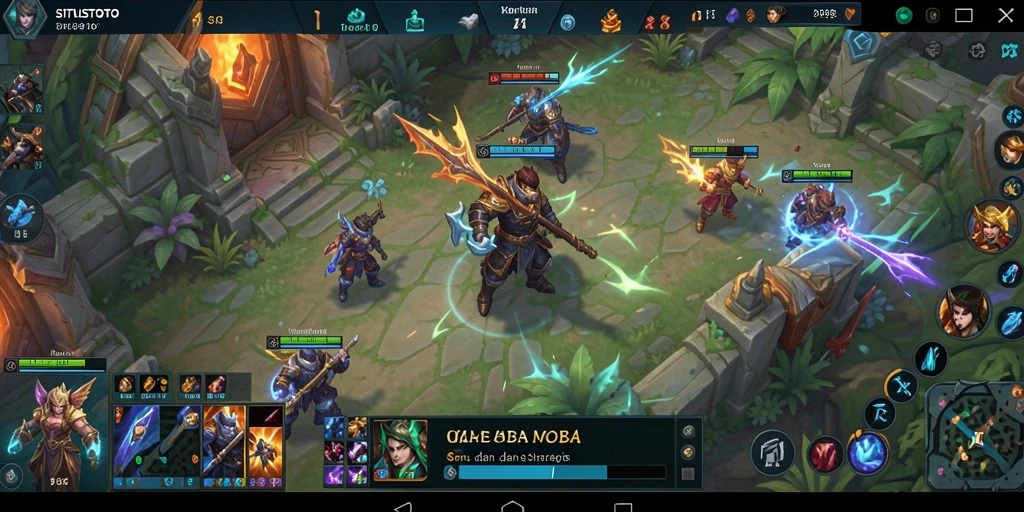 Screenshot gameplay SITUSTOTO menampilkan aksi epik yang seru.